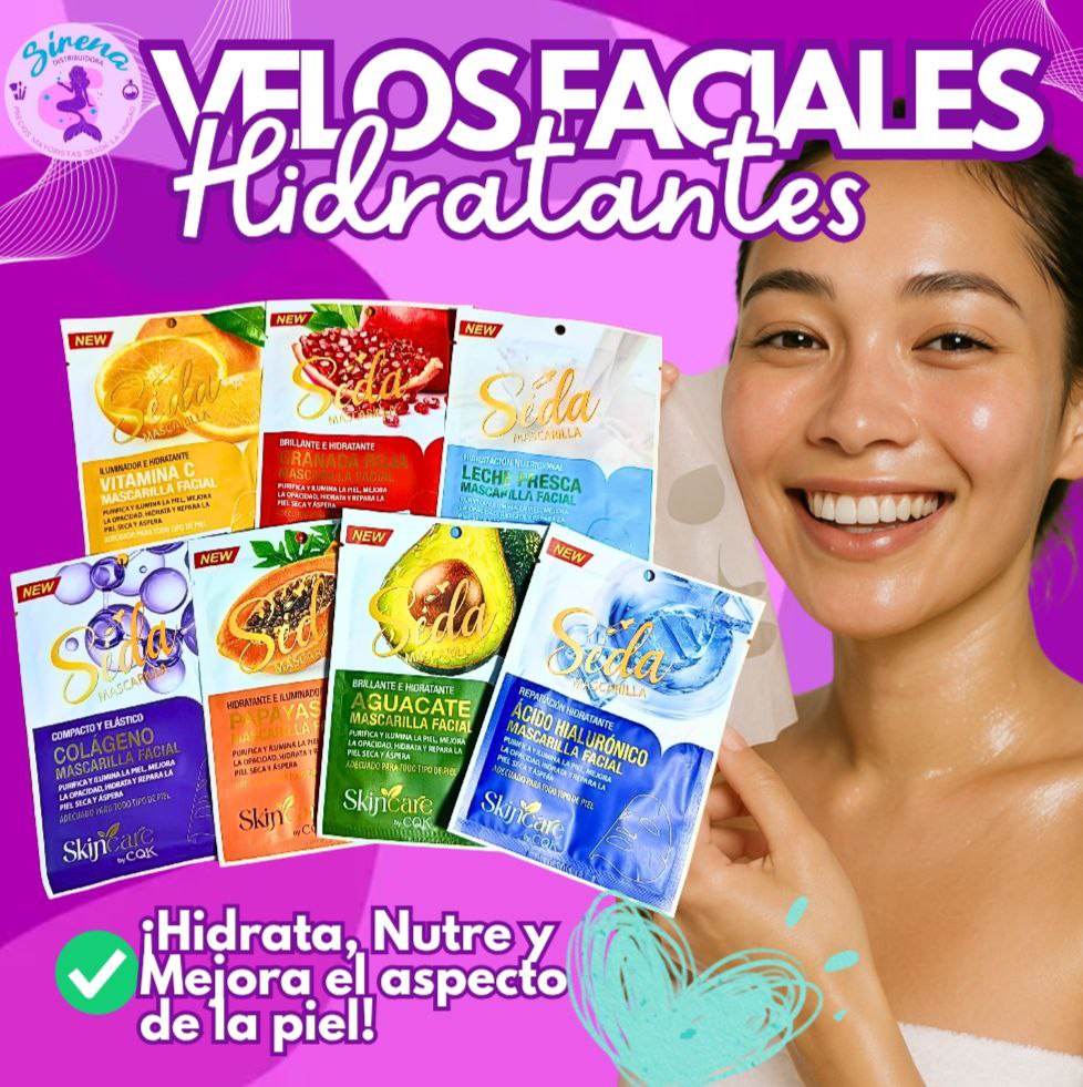 VELOS FACIALES HIDRATANTES CQK